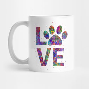 Dog lover icon Mug